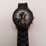 Michael Kors Runway Chronograph Black Dial Watch Model MK5191 NEEDS BATTERY Battery