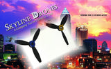 Parrot Bebop 2 Drone Propellers  ( TWO BLACK ) (N-1078, 1079)