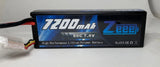 Zeee High Performance Lithium Polymer Battery 7200mAh 80c 7.4V