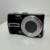 Panasonic Lumix DMC-TZ3 7.2MP Compact Digital Camera Black as is for parts