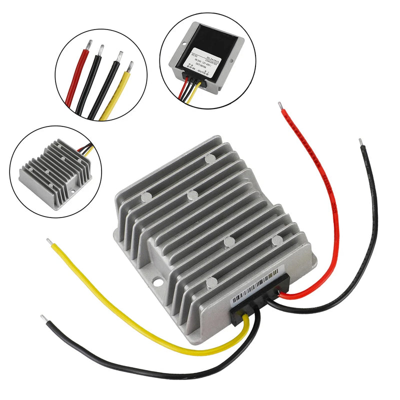 WaterProof 24V to 19V 10A 190W Step Down DC/DC Power Converter Regulator R1