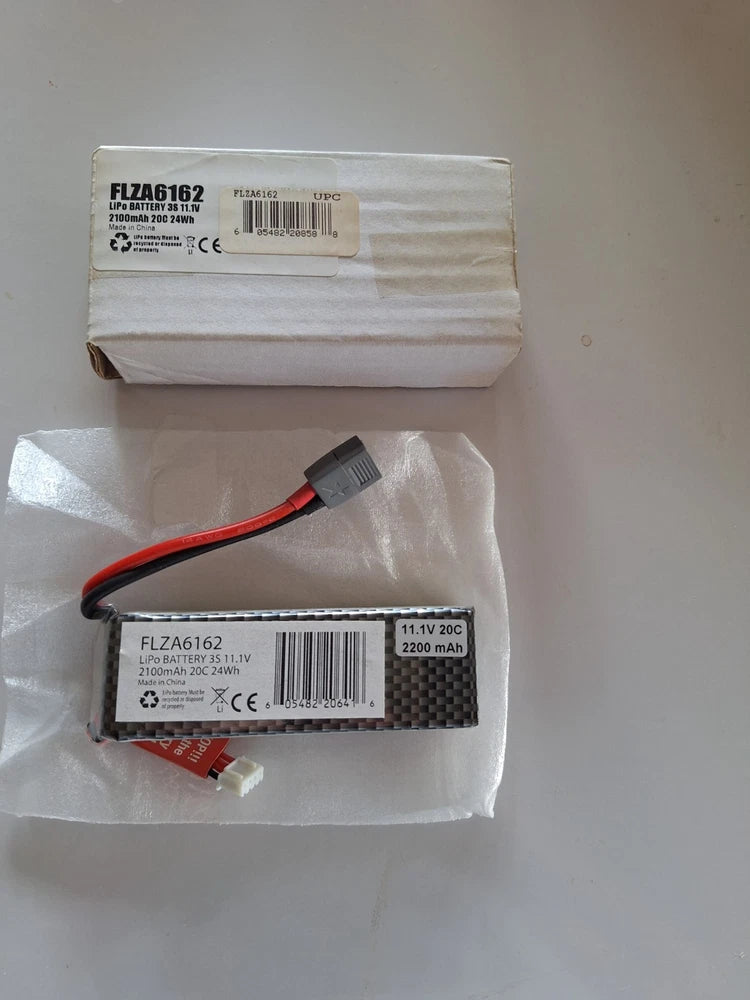FLZA6162 11.1V 2100mAh 24Wh 20c 3S LiPo RC Battery Battery