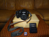 Panasonic Lumix DM-FZ7 6.0MP w/Neck Strap +Battery +Charger +4GB Memory Card