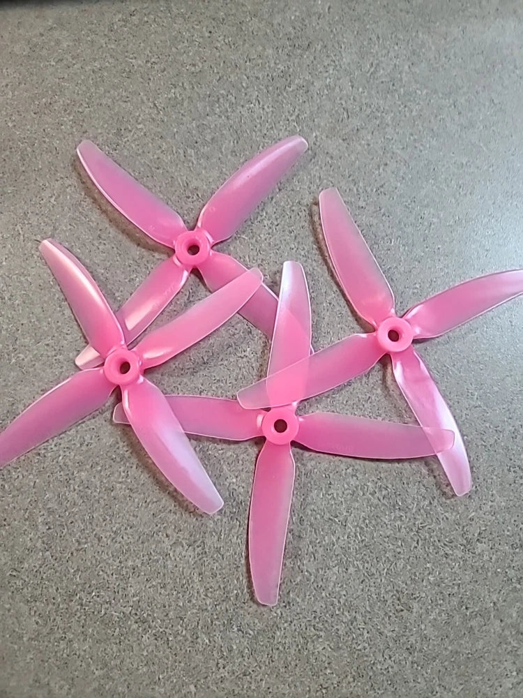 HQProp 5x4x4V1S Light Pink PolyCarbonate Propellers Set of 4 Propeller