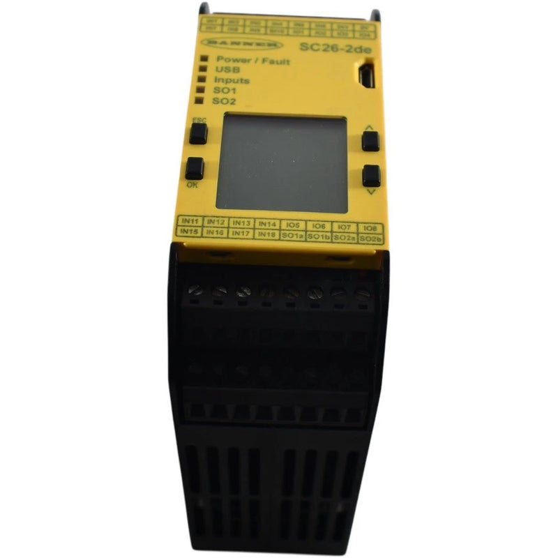 Banner Engineering SC26-2DE Safety Controller 26 Input 4 Output Ethernet USB