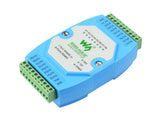 Waveshare Industrial Grade Isolated 8-ch RS485 Hub Rail-Mount Wide Baud Rate