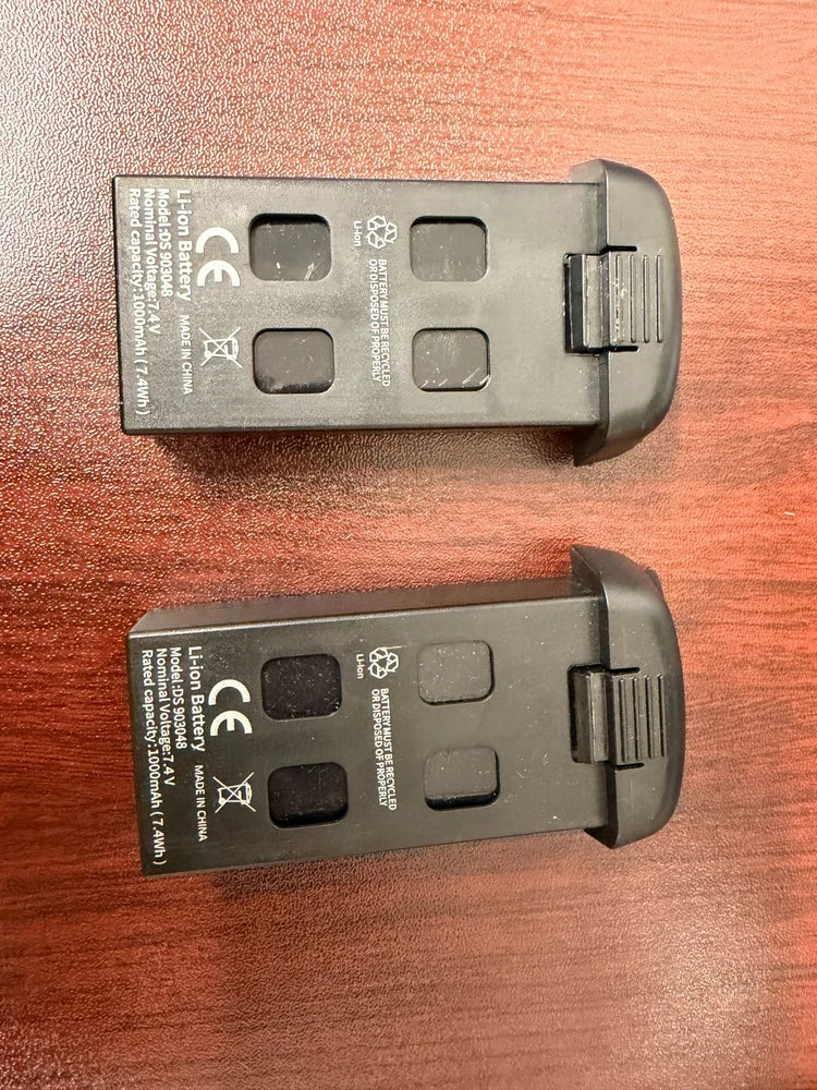 Drone battery Model:DS 903048 7.4V 1000mAh(7.4Wh) for snaptain SP500 TWO PACK Battery