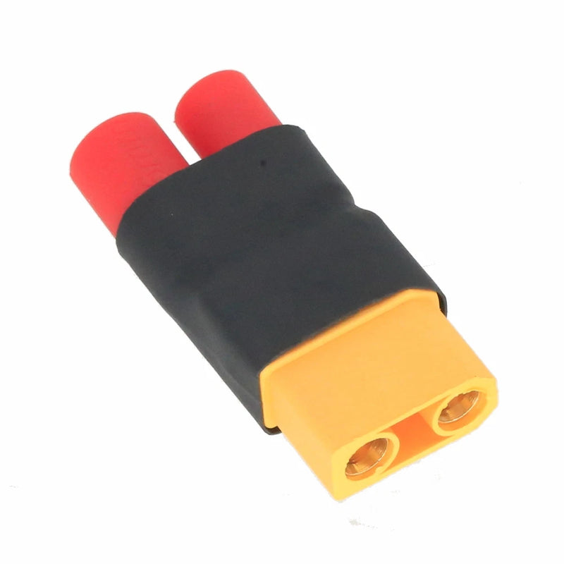 HXT 6mm Male-/Female+ to XT90 Female No Wires Adapter For RC Lipo Battery Toy