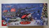 Mini RC Helicopter Remote Control Helicopter with Gyro and LED Lights for Kid