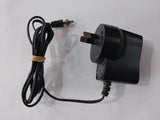 Glow plug igniter battery charger power adapter with attached cable and plug