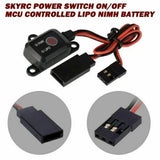 MCU on/off Power Switch Controlled for LiPo NiMH Battery Voltage 1/10 1/8 RC Car Battery