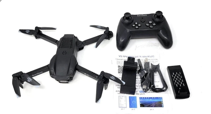 Swifsen Mini Drone w/ Camera 1080P HD FPV Camera Remote Control OPEN BOX