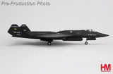 Black Widow II YF-23 stealth jet model with landing gear, side view