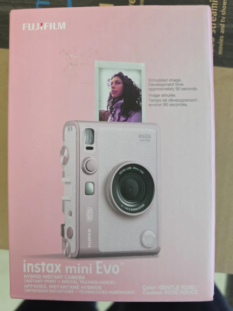Fujifilm - instax mini Evo Instant Film Camera - Pink