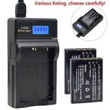 Rechargeable 3.7v Battery or LCD USB charger For Usance NP-60 NP60 Model US-N Battery