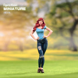 1/18 1/24 Sexy Girl Scene Props Miniatures Figures Model For Cars Vehicles Toys