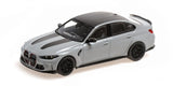 1/43 BMW M3 CS G80 Brookyln Grey 2023 Diecast Model Car by Minichamps 410023201