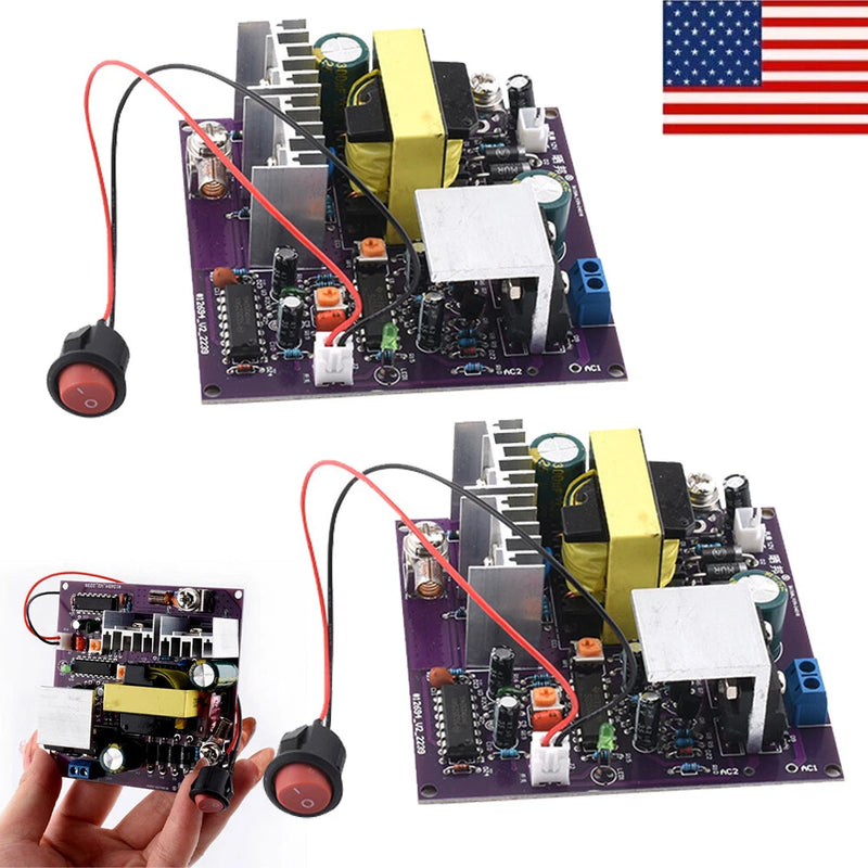 2X 300W 12V to 220V DC-AC Boost Board Low Frequency Inverter Drive Circuit Board