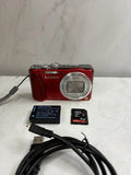 Panasonic DMC-TZ30 Lumix Digital Compact Camera 14 Megapixels Zoom Leica 20x Red