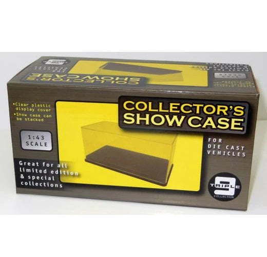 Triple 9 43000 Stackable Display Case for 1:43 Scale Model Cars FREEPOST