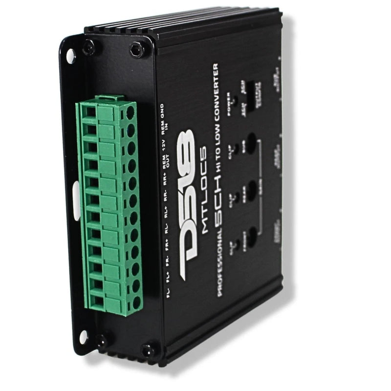 5-Channel High-to-Low Line Output Converter with Remote/Automatic Turn-On MTLOC5