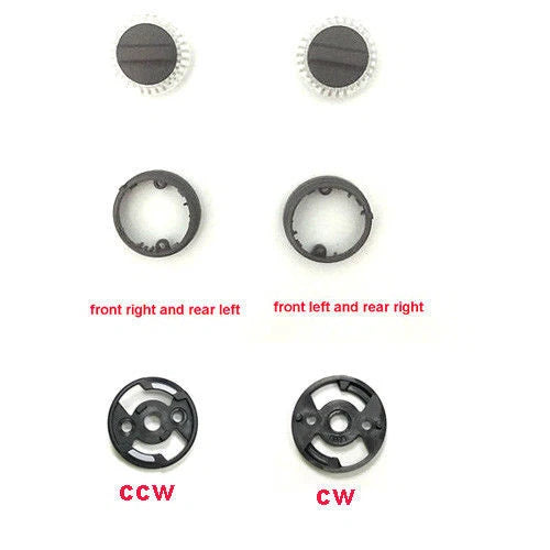 6x DJI Spark Part  Lamp Cover Plate LED Shade Lights cover Propeller Mount Base