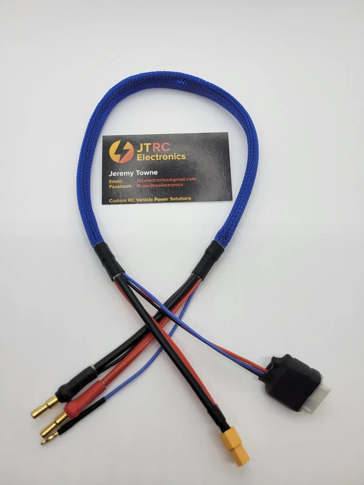 RC Lipo Battery Charge Lead 5mm XT90 Hi Amp 10Awg 24" wire