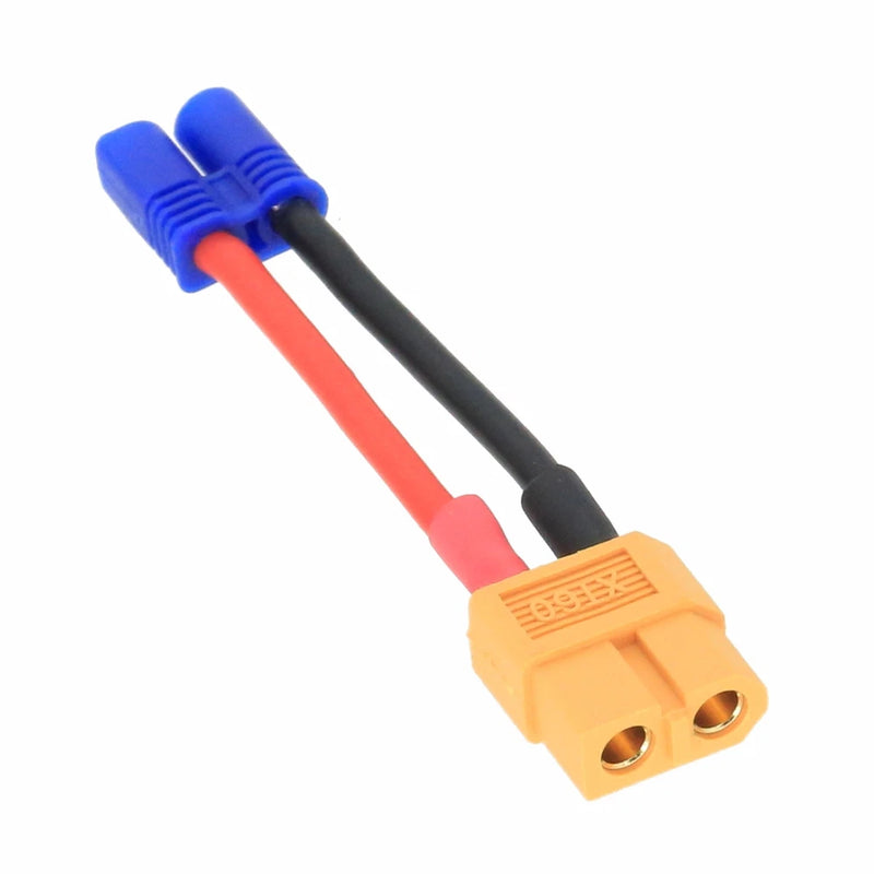 EC2 Male to XT60 Female cable 16AWG 5CM wire For RC Battery Hobbies Toys FPV UAV
