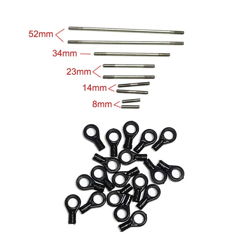 CopterX 450 Helicopter Main Rotor Head Linkage Rods for Trex Align 450 kit