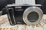 Panasonic LUMIX DMC-TZ5 Point And Shoot Digital Camera Black EUC. No Charger
