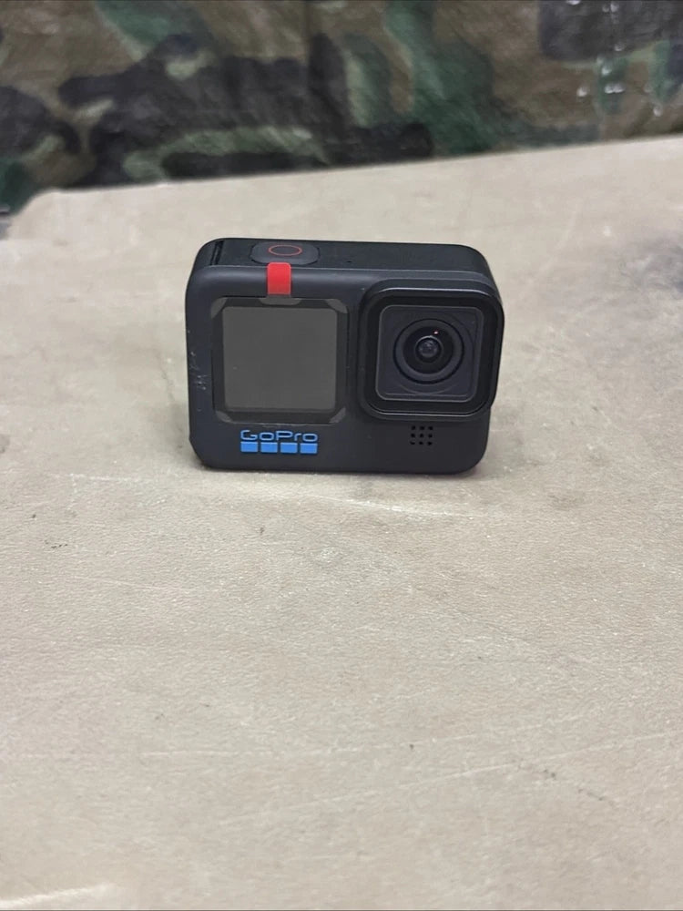 GoPro HERO10 Black action camera with rear LCD and front lens