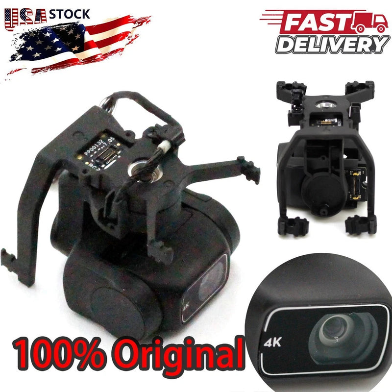 Black gimbal camera motor assembly with axis arm bracket and small camera module