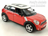 5 Inch Mini Cooper Countryman S 1/34 Scale Diecast Model by Unifortune - RED