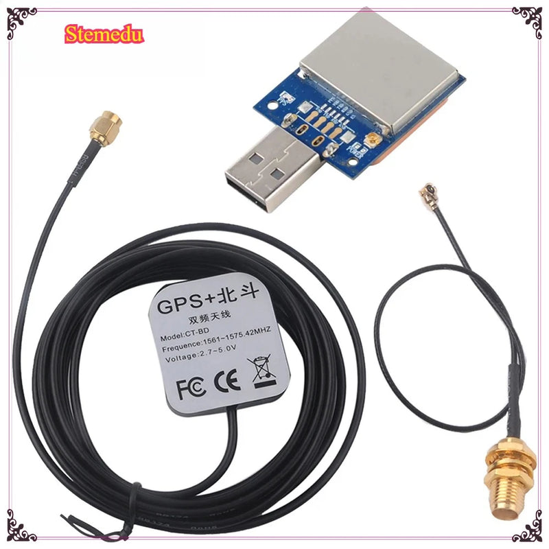 M8N GPS Module with Antenna Glonass/Beidou Receiver for Arduino Pixhawk Drones