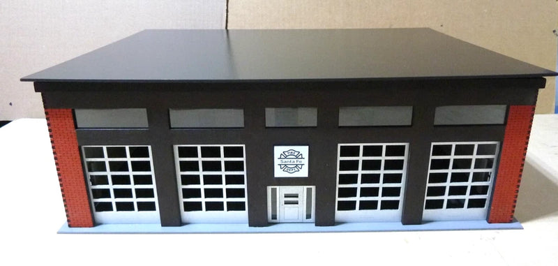 1- 1:43-48-50  Custom Firehouse Finished as Shown  All Wood Machined Model(E)