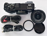 Fujifilm X Series X-E1 16.3MP Digital Camera w/ XC 15-45 len Black [Top Mint]