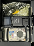 Panasonic LUMIX DMC-TZ4 8.1MP Digital Camera - Silver !!! 2 x NEW Battery