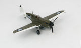 HM P-40N Angry Bee BU-O Lt. Ken Goldring 80 Squadron 1/72 diecast plane model