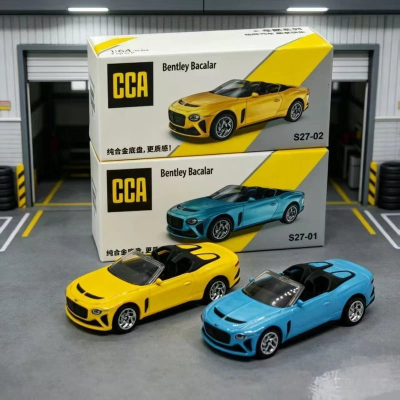 1/64 Scale CCA Bentley Bacalar Roadster Diecast Model Car Display Collectible