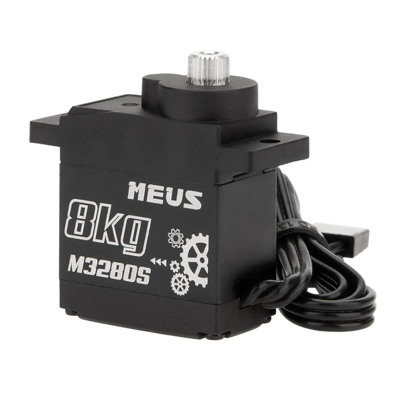 MEUS RACING 8KG Digital RC Micro Servo for Axial SCX24 Traxxas TRX4M Redcat A...