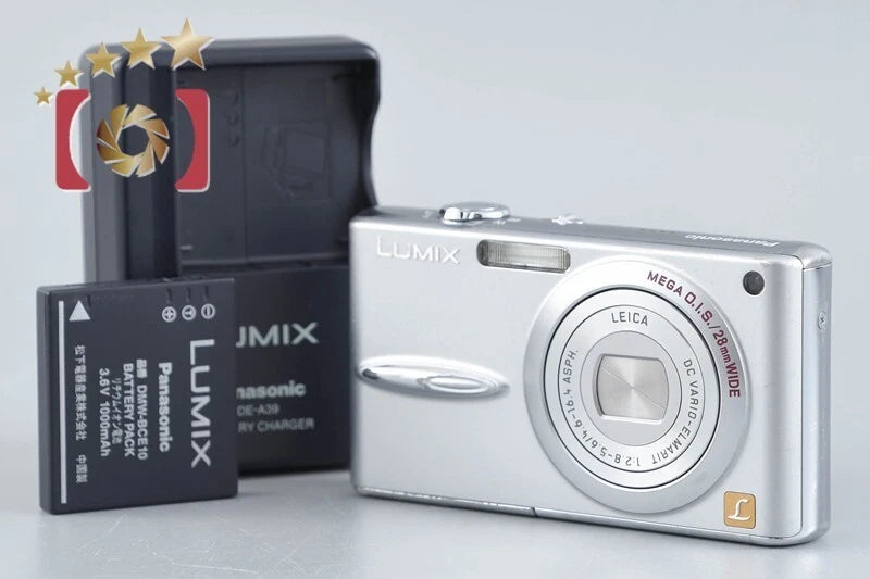 Used Panasonic Panasonic LUMIX DMC-FX30 Precious Silver Compact Digital Camera