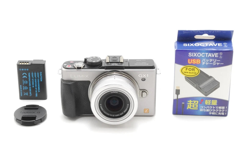 Japanese Only [N MINT] Panasonic LUMIX DMC GX1 Mirrorless Silver F3.5-5.6 JAPAN