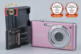 Panasonic LUMIX DMC-FS6 Pink 8.1 MP Digital Camera [Japanese Language Only]