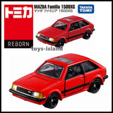 Tomica Reborn Mazda Familia 1500XG Red TOMY Diecast Car 2026 Jan New Model