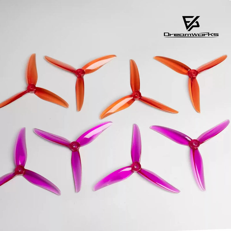 5-inch three-blade propeller FPV model aircraft with PC blades  4 pieces