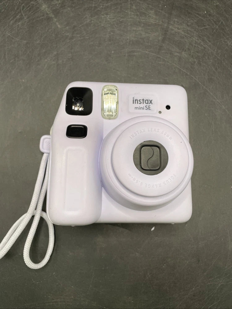 Fujifilm instax SE mini, Instant Camera purple (For Parts ) READ!!