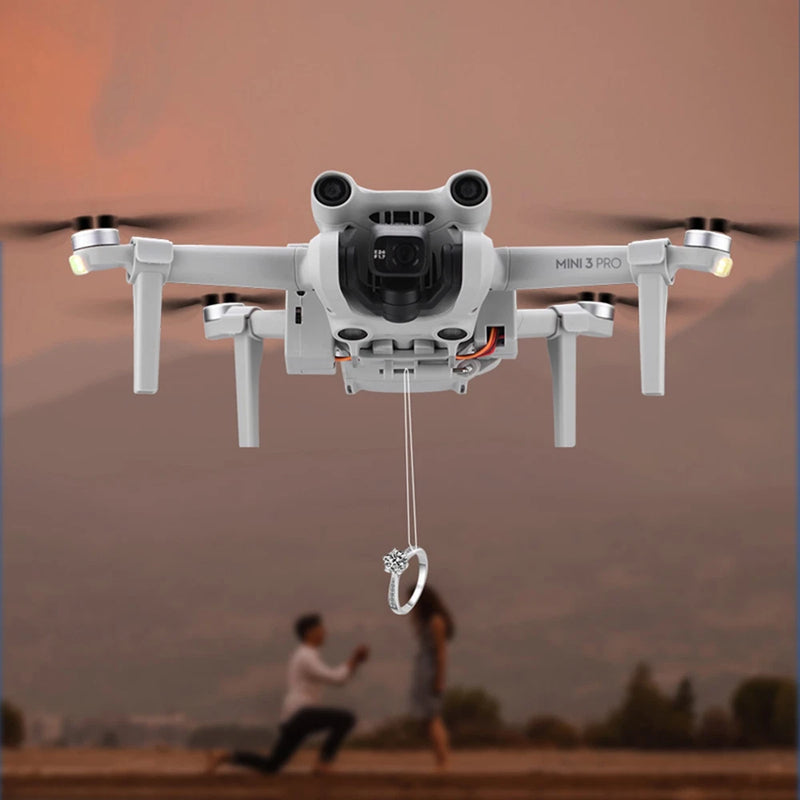 Drone Thrower Airdrop System Payload Delivery Drop Device for Mini 3 Pro Drone