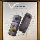 Insta360 ONE X4 360 Camera Black With Box (New)