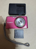 Panasonic LUMIX DMC-FX77 Pink Compact Digital Camera with LEICA Lens