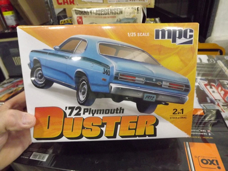 MPC 1972 plymouth duster 2n1 Model KIT NIB sealed
